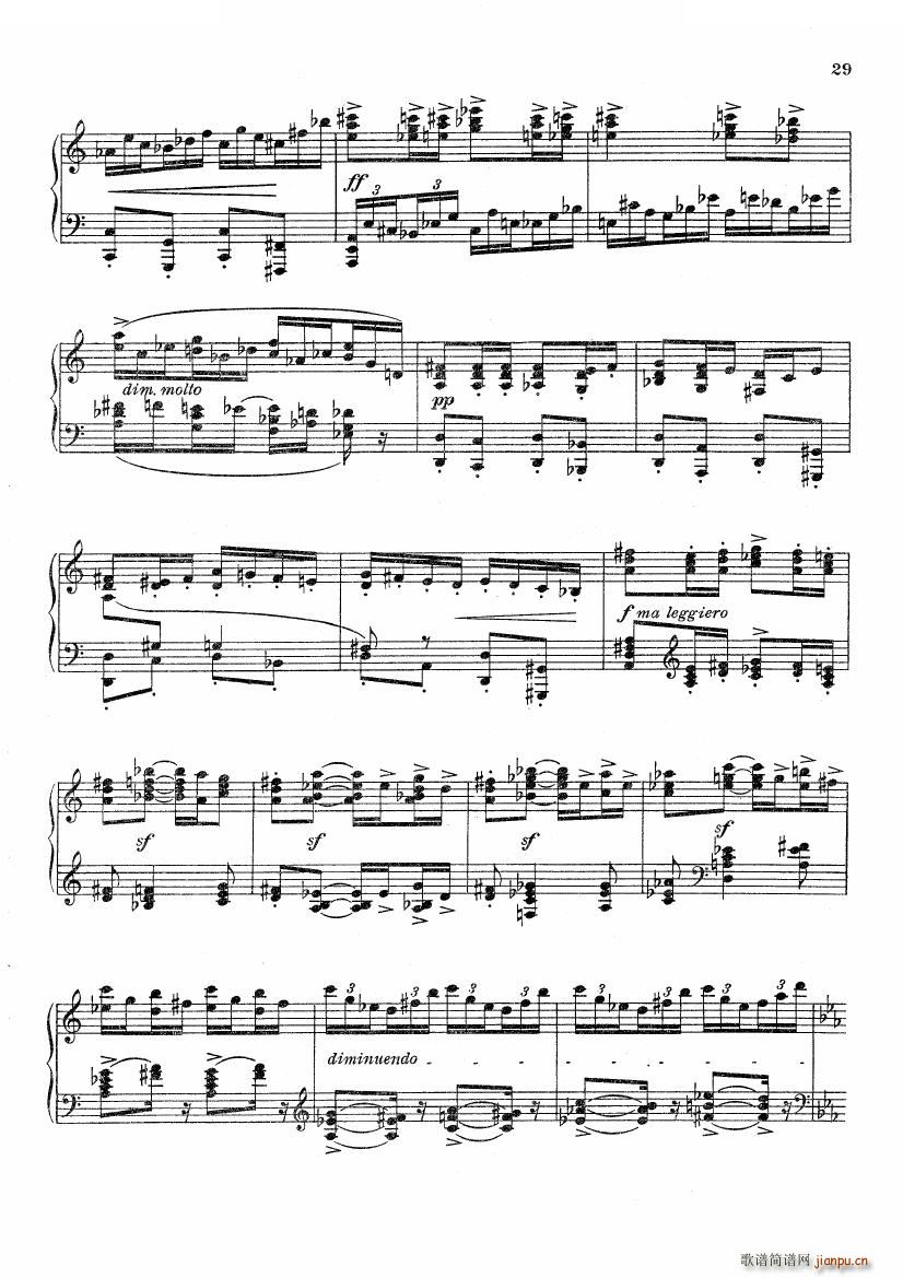 Bax Sonata No 3 Sonata No 3(十字及以上)28