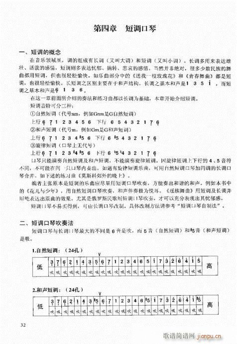 口琴自学教程21-40(口琴谱)12