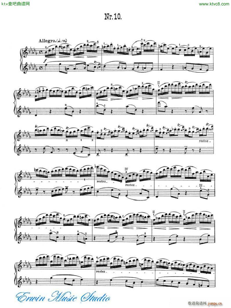 加维尼耶 24首隨想曲Pierre Gavinies 24 Caprices 09 12(十字及以上)5