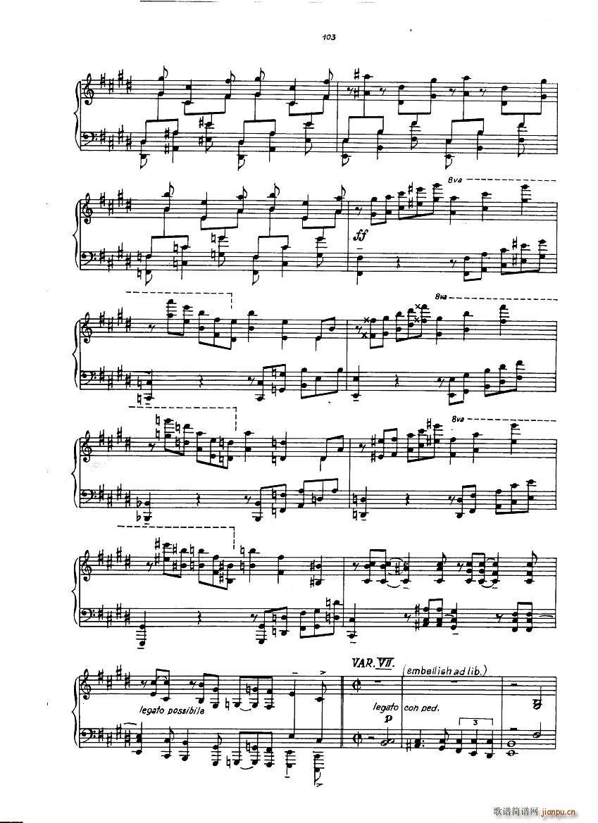 Gulda Variations Variations(十字及以上)11