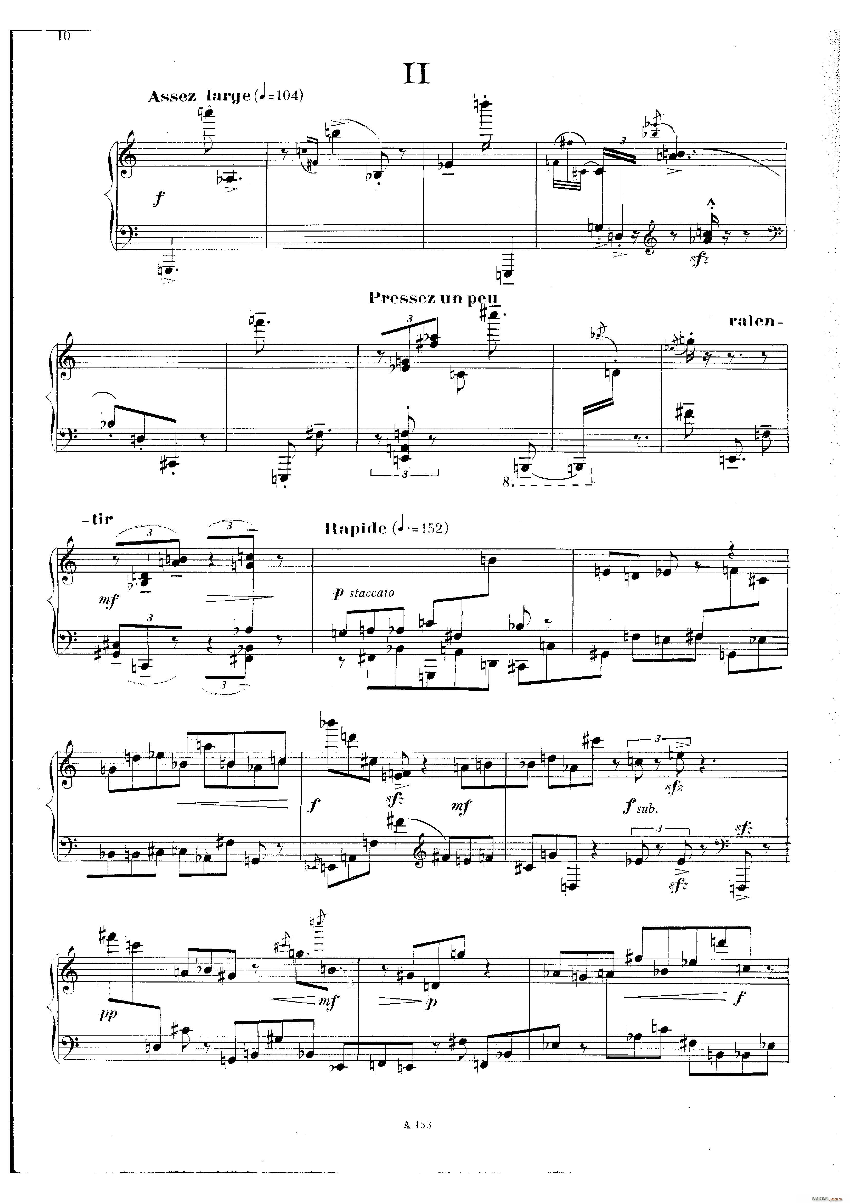 Boulez Sonate no 1 1(钢琴谱)3