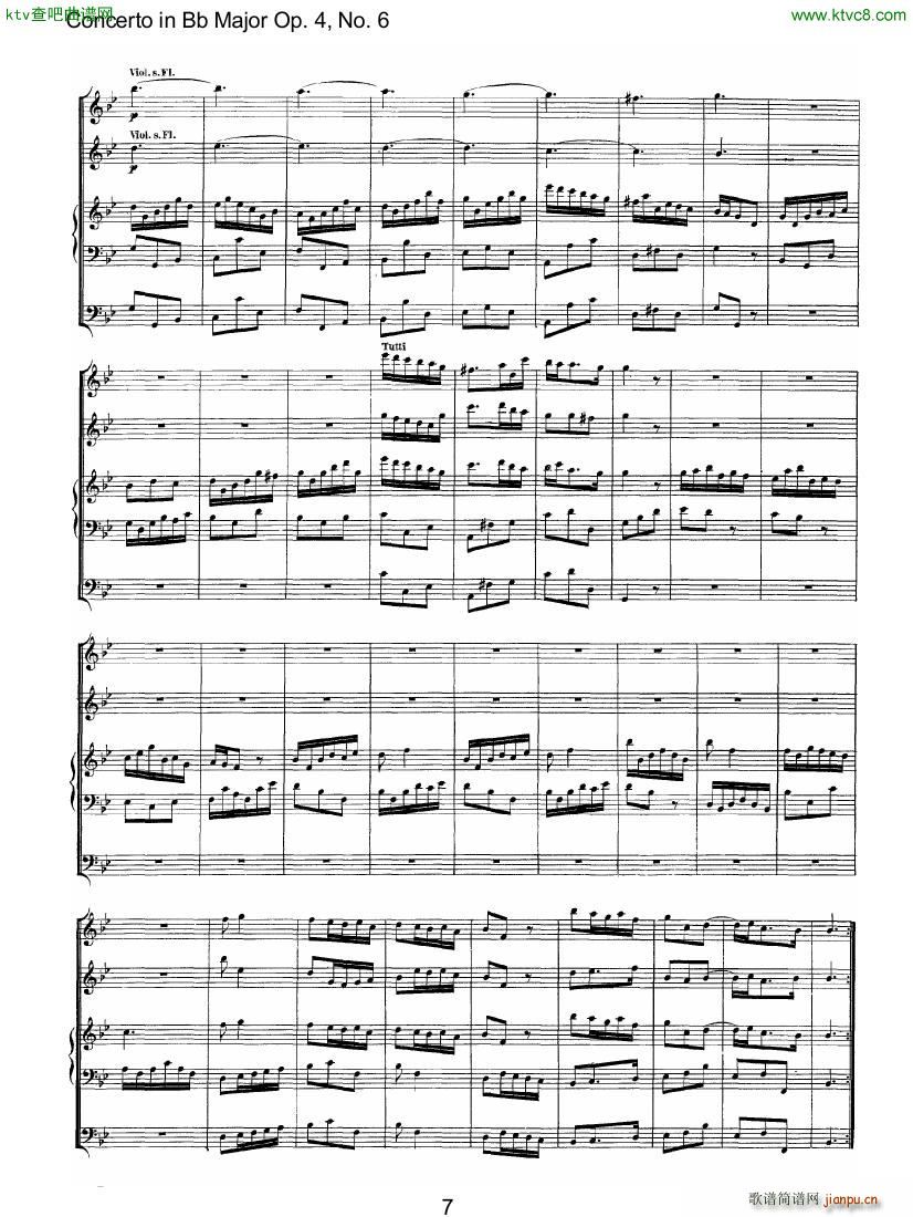 Handel 04 6 OrganConc(钢琴谱)7