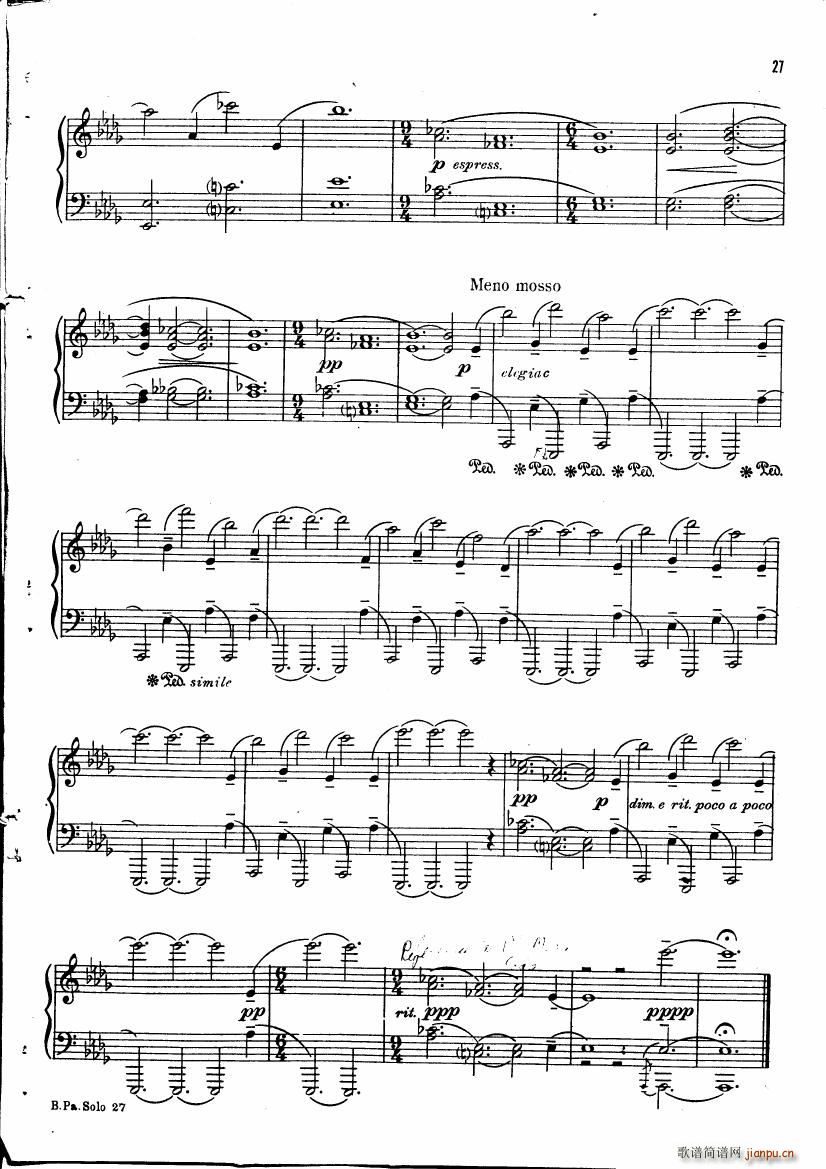 Copland Piano Sonata(钢琴谱)28