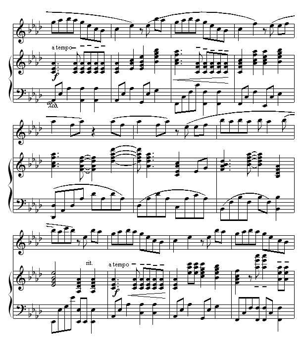 天黑黑(钢琴谱)6