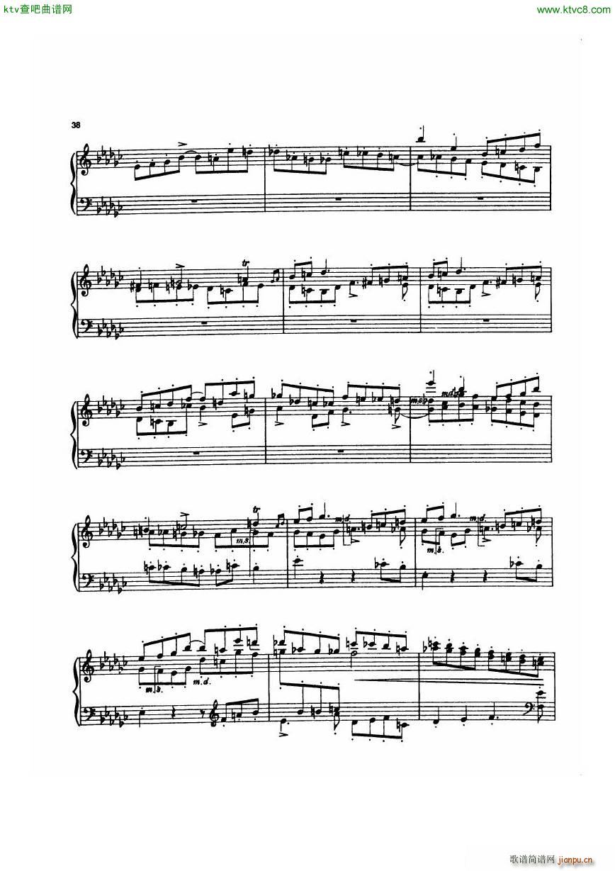 Dohnanyi 17 5 5 Humoresken IntroduktionAndFuge(钢琴谱)5