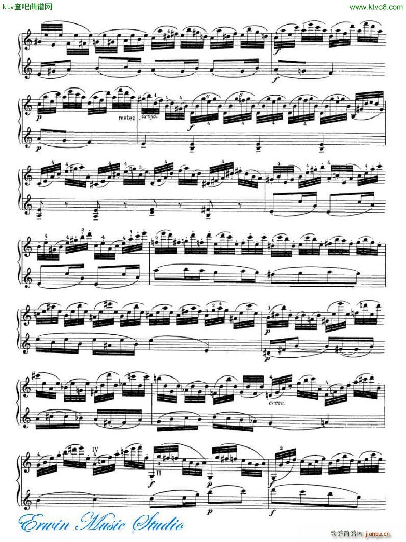 加维尼耶 24首隨想曲Pierre Gavinies 24 Caprices 01 04(十字及以上)11