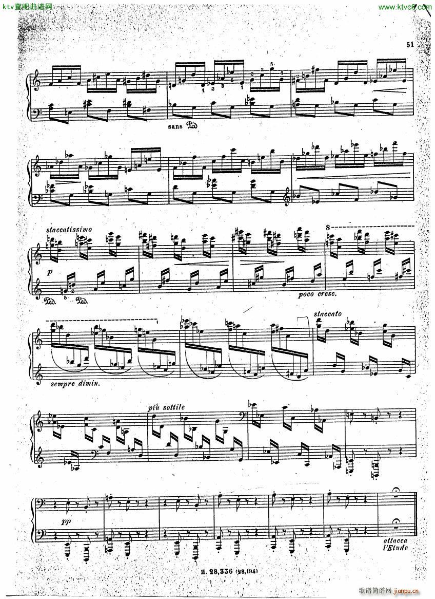 BUSONI Prelude and Study in Arpeggios(钢琴谱)5