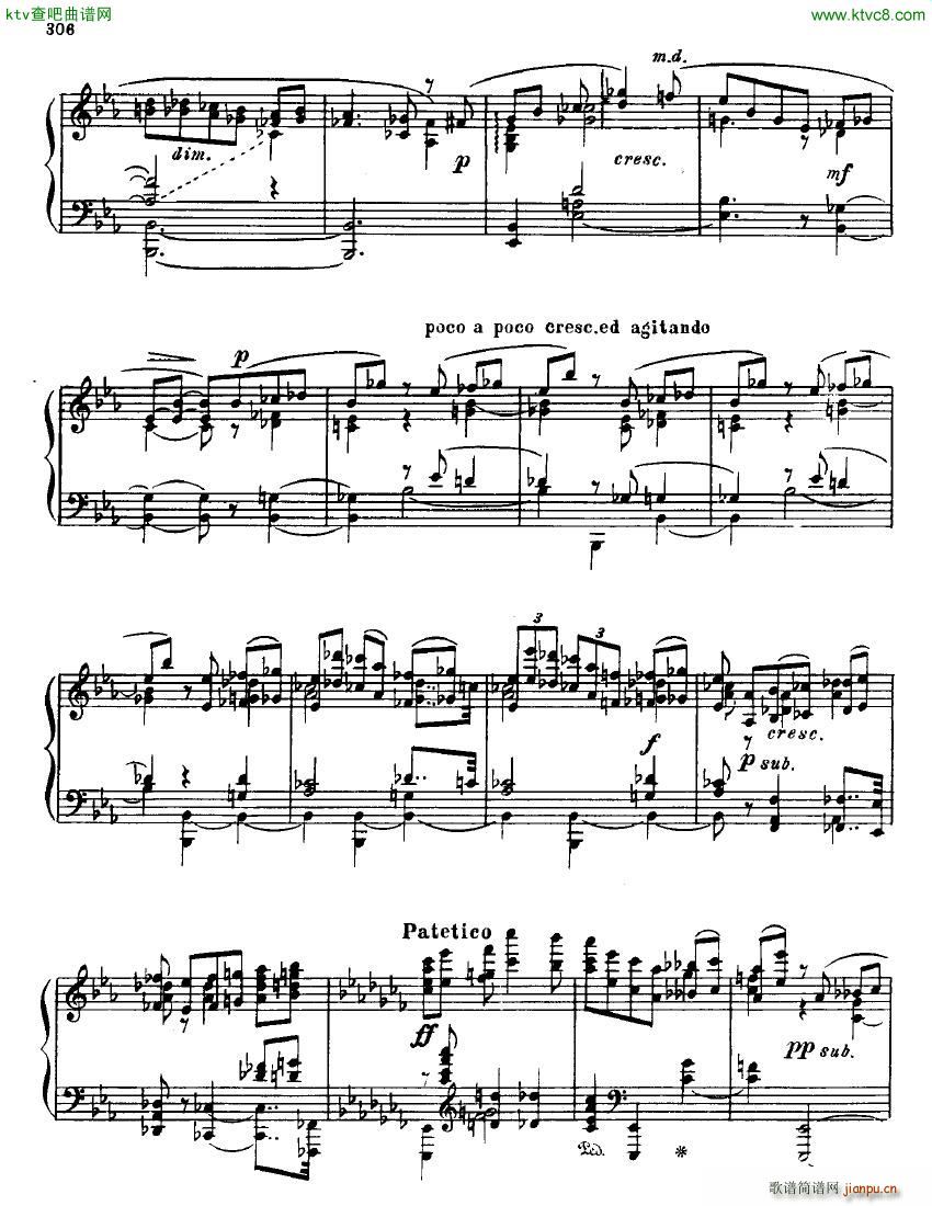 Anatoly Alexandrov Opus 87 Sonata no 12(钢琴谱)6