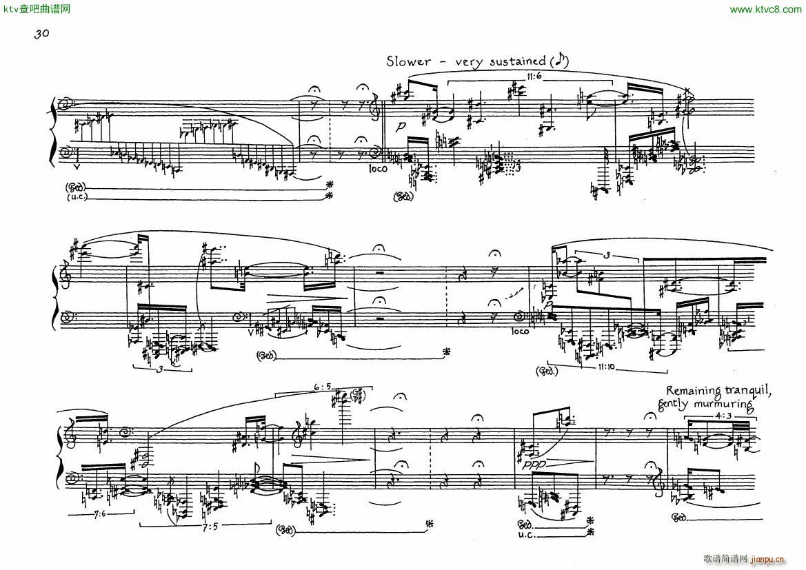 Finnissy English Country Tunes file 2(钢琴谱)6