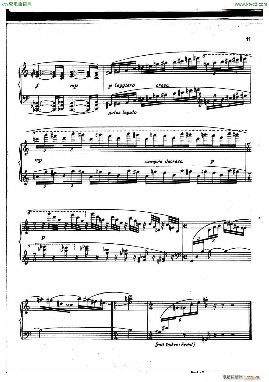 Engelmann Toccata(钢琴谱)10