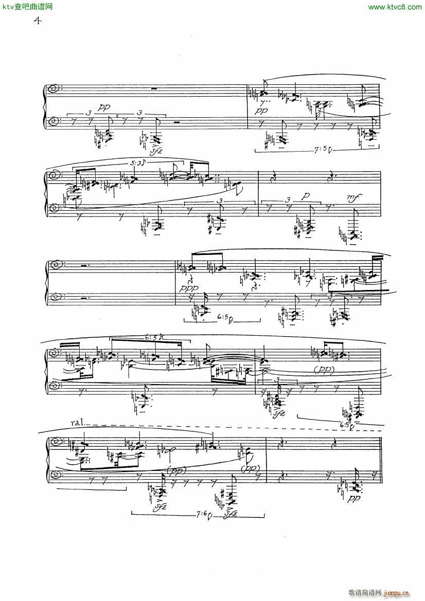 finnissy michael verdi transcription no 01(钢琴谱)6