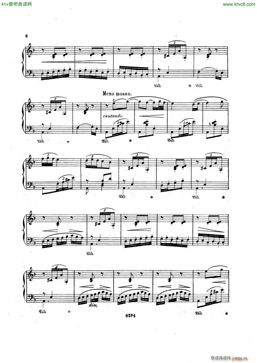 Albeniz op 71 no 6(钢琴谱)7