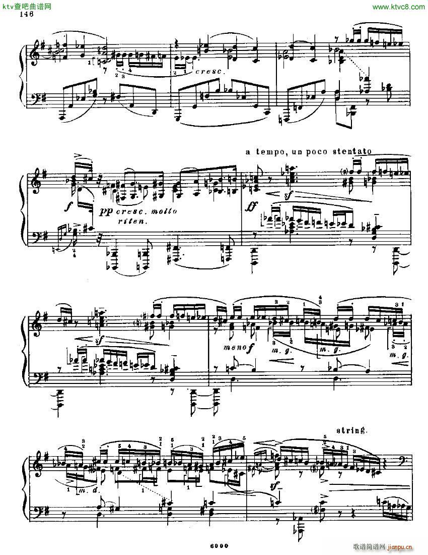 Anatoly Alexandrov Opus 26 Sonata no 6(钢琴谱)9