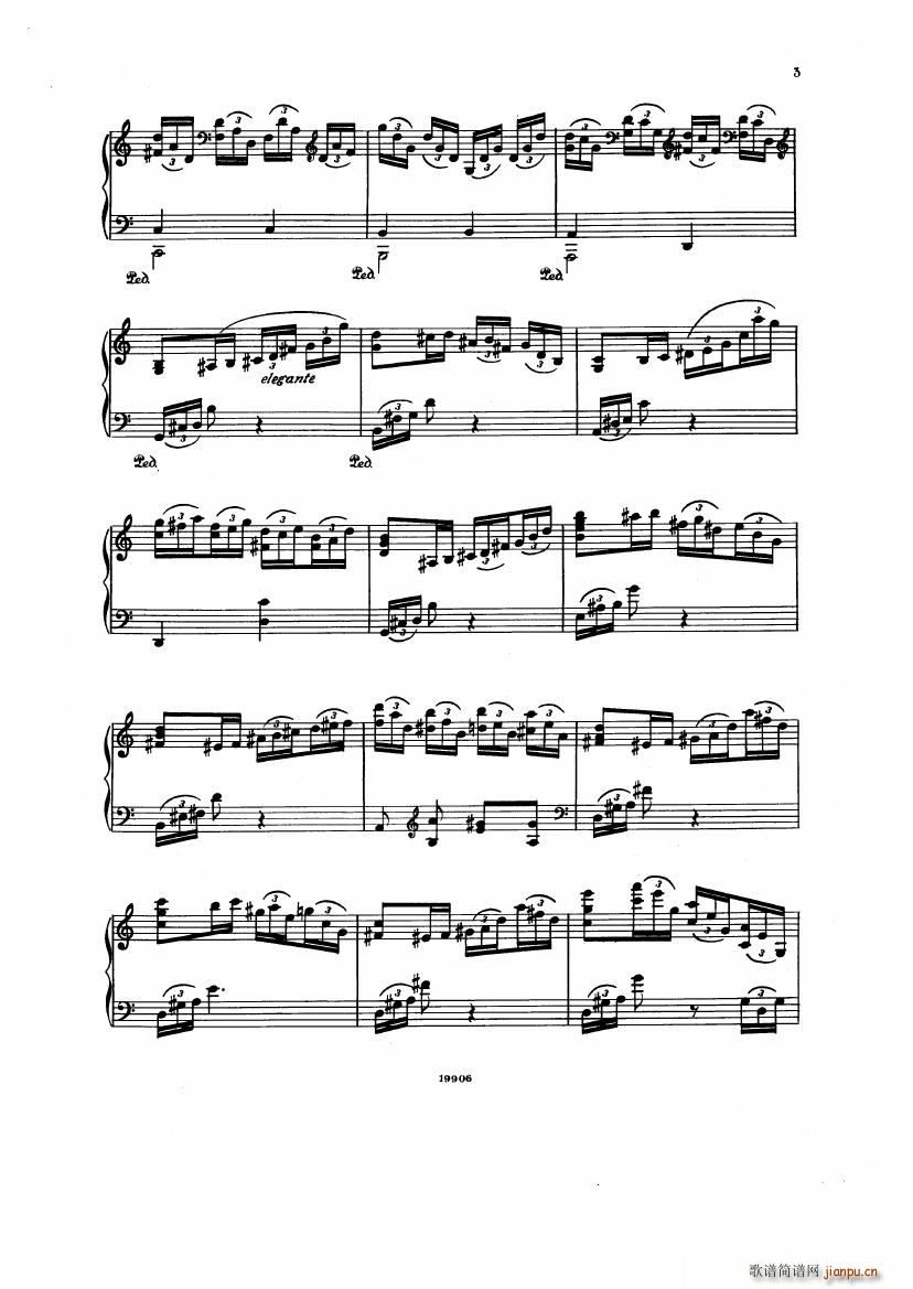 Albeniz op 65 Etudes no 1 7(钢琴谱)3