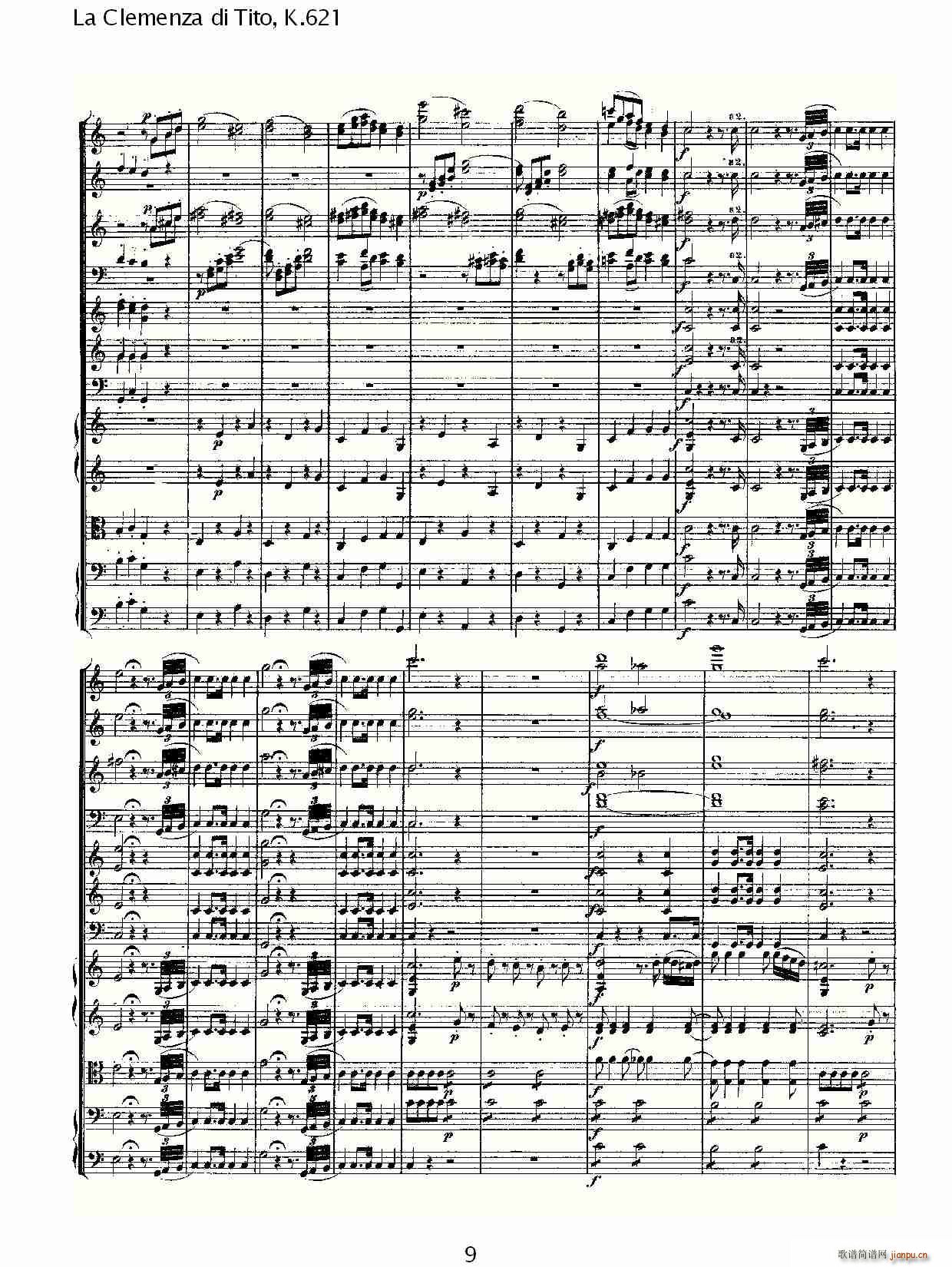 La Clemenza di Tito,K.621(十字及以上)9