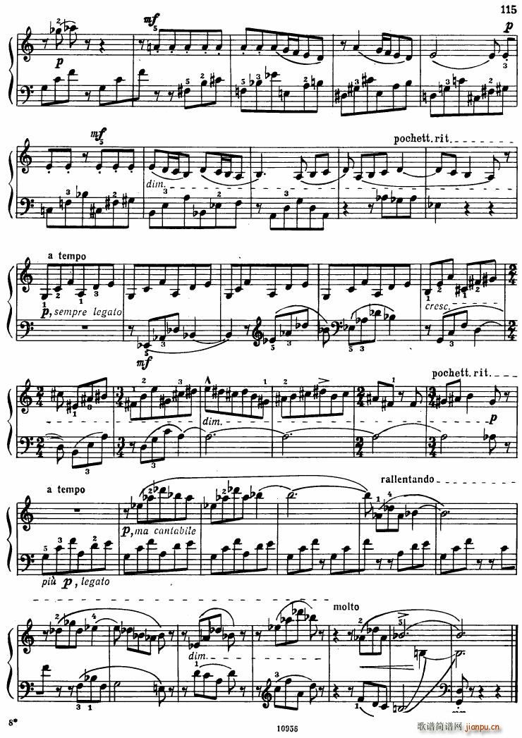 Bartok SZ 107 Mikrokosmos for Piano 122 139(钢琴谱)7