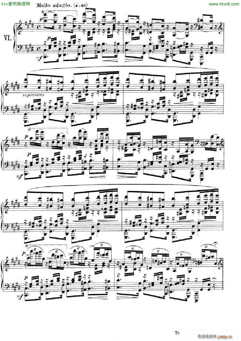 Fauré Theme et variations opus 73(钢琴谱)9