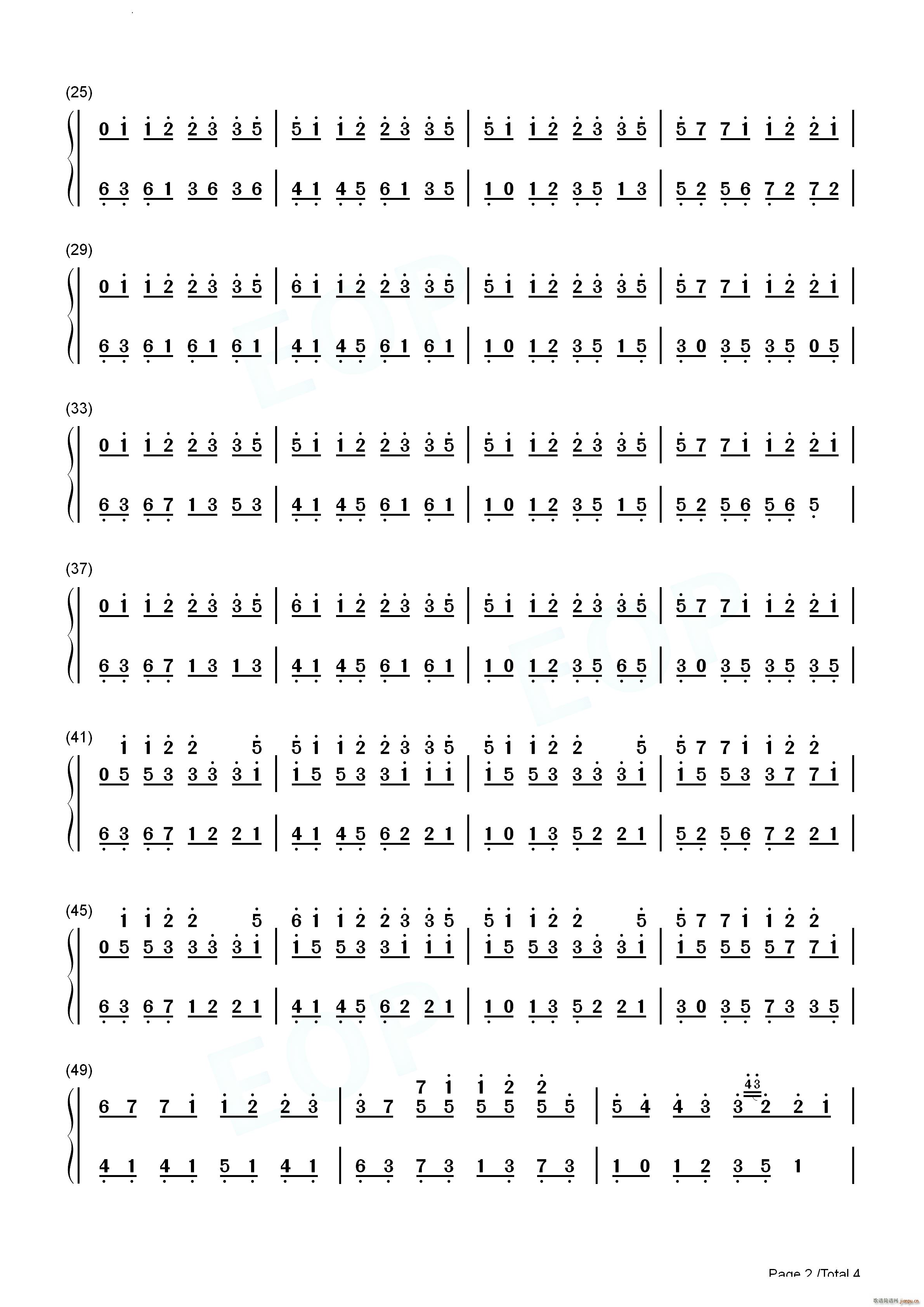 Between Worlds(钢琴谱)9