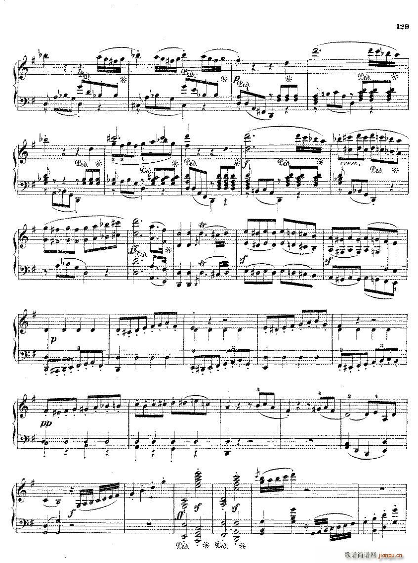 Beethoven op 9 no 1 Trio arr Winkler(钢琴谱)5