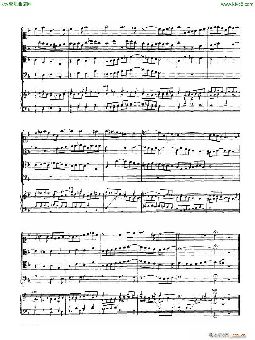 Bach JS BWV 1080 Kunst der Fuge part 1 二(钢琴谱)18