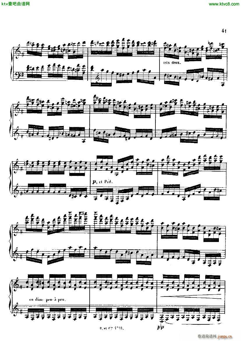 Alkan op 33 Grande Sonata part 2(钢琴谱)16
