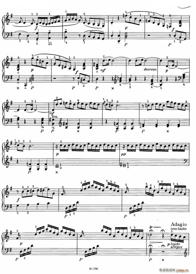 Benda 16 Sonatas 二 16 Sonatas 二(十字及以上)27