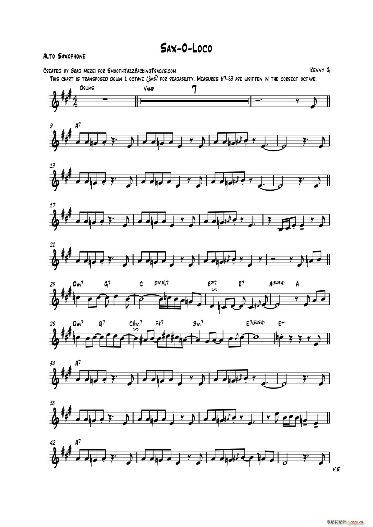 Sax o Loco 中音萨克斯(十字及以上)1