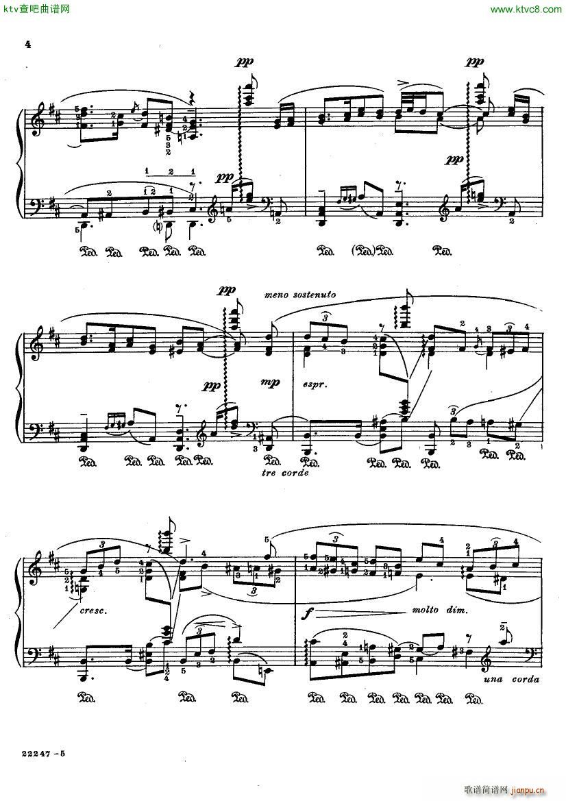 Albeniz Godowsky Tango(钢琴谱)3