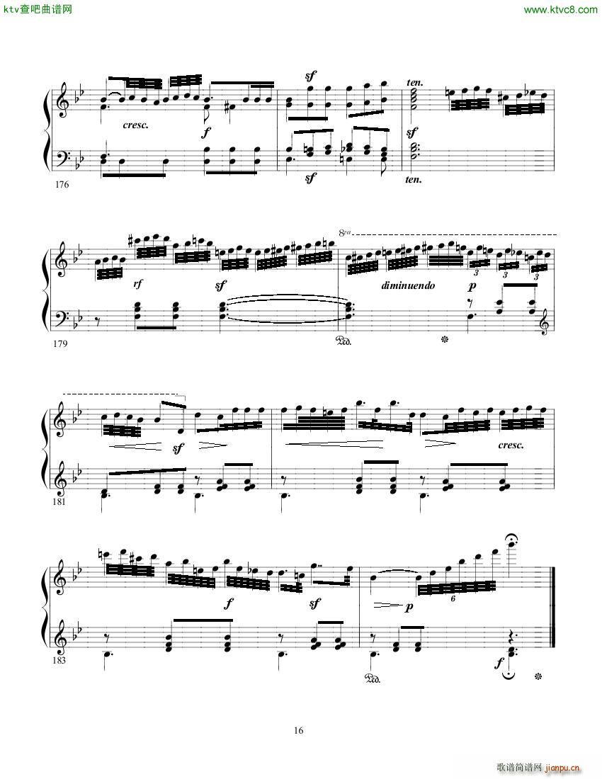 clementi sonata op50 2(钢琴谱)16