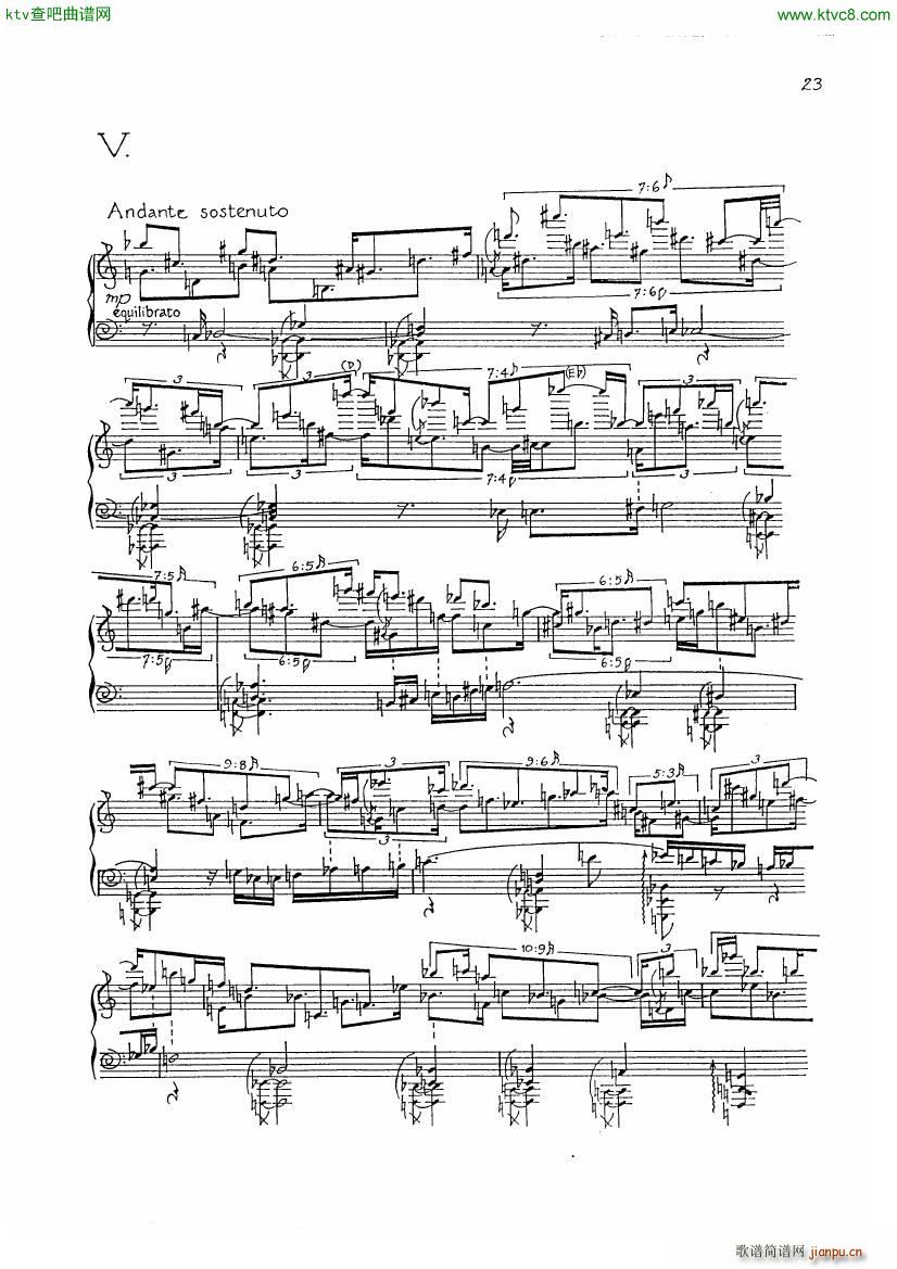 finnissy michael verdi transcription no 03(钢琴谱)7