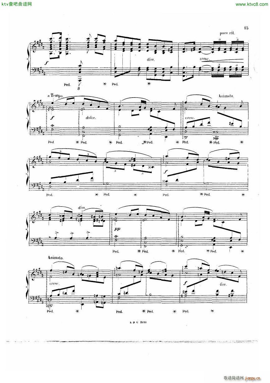 Chaminade 21 PianoSonata(钢琴谱)16