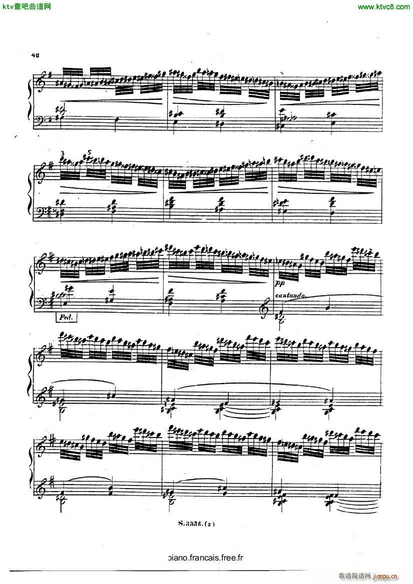 Alkan op 31 25 preludes part 3(钢琴谱)14