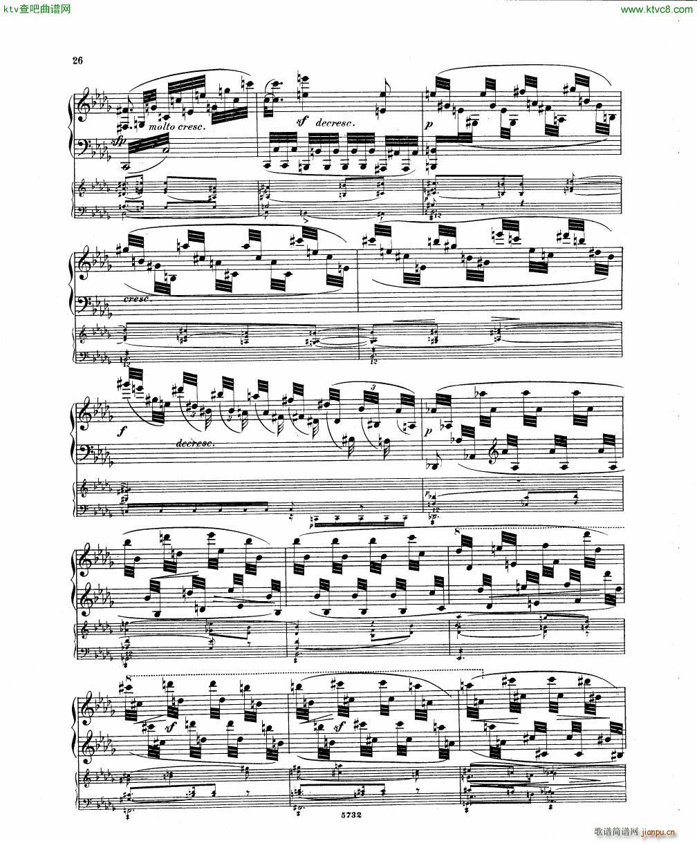 Fuchs Piano concerto Op 27 I(钢琴谱)24