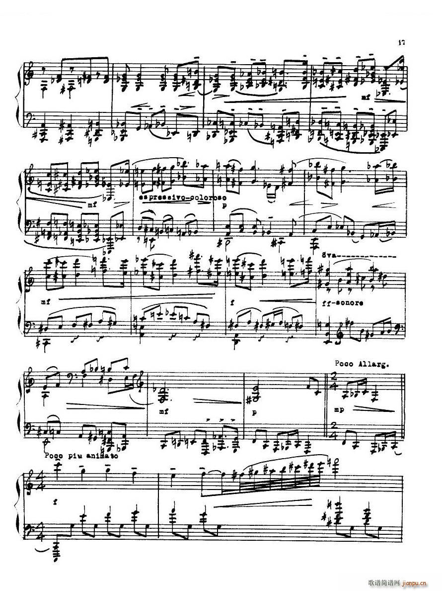 Antheil Piano Sonata No 4 Piano Sonata No 4(十字及以上)16