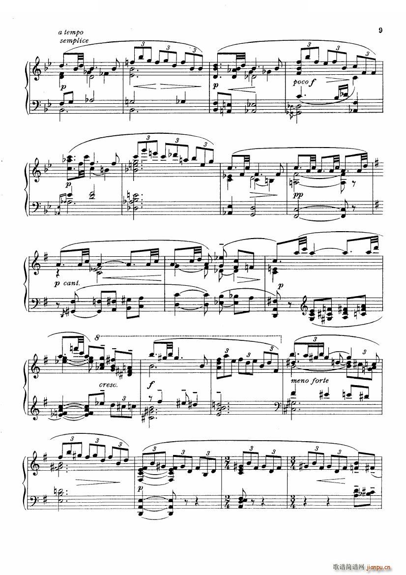 Bax Sonata No 3 Sonata No 3(十字及以上)8
