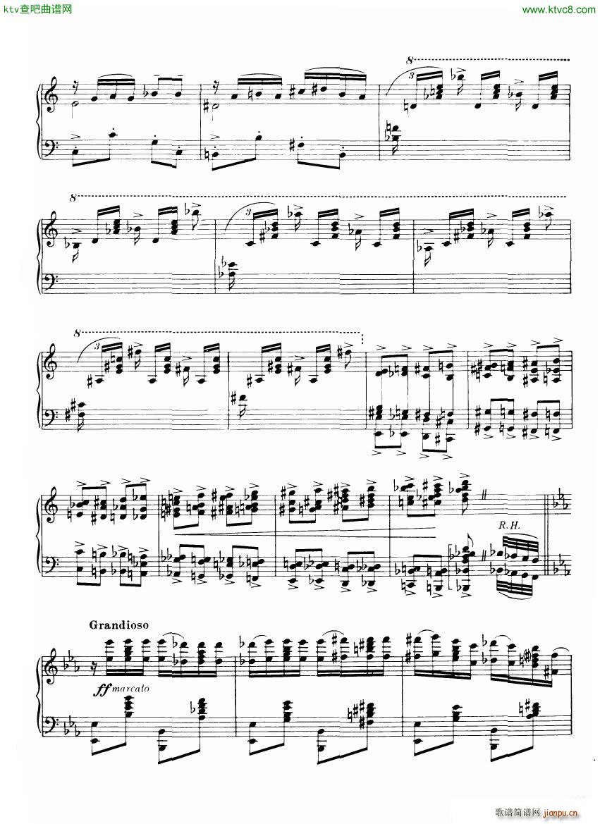 Rhapsody in blue piano solo(钢琴谱)27