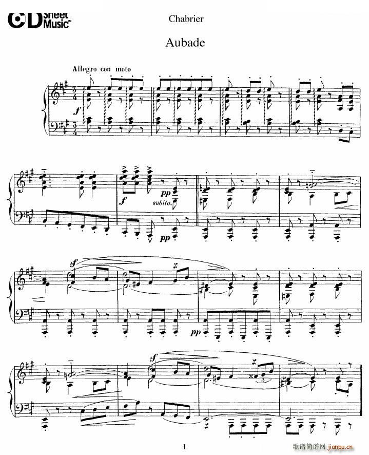 Chabrier Aubabe Aubabe(十字及以上)1