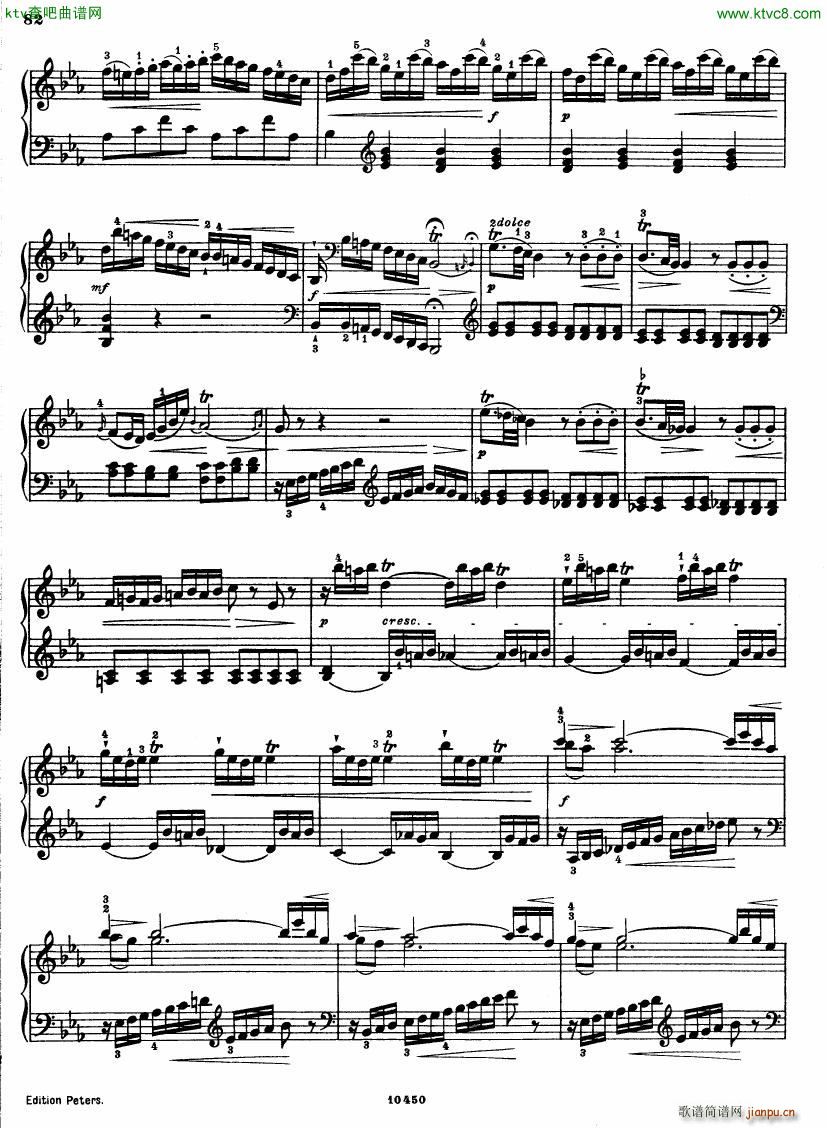 Bach JC op 17 no 3 Sonata(钢琴谱)5