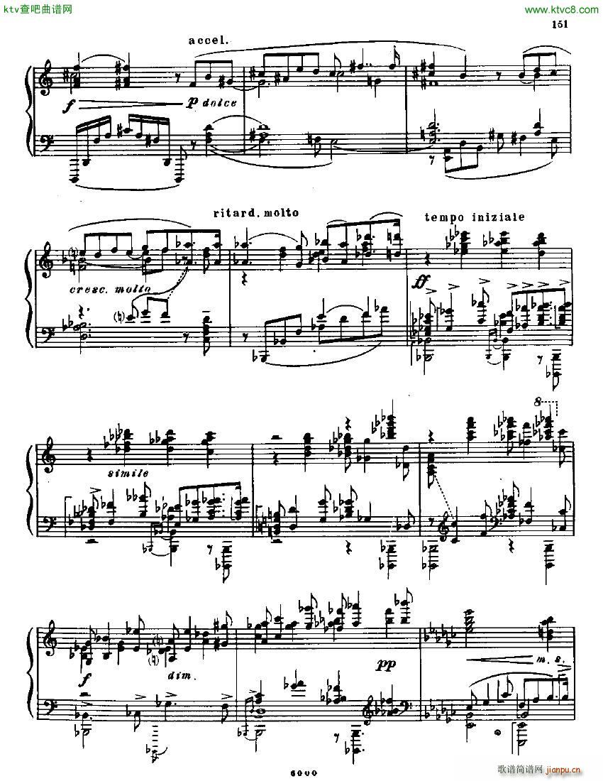 Anatoly Alexandrov Opus 26 Sonata no 6(钢琴谱)14