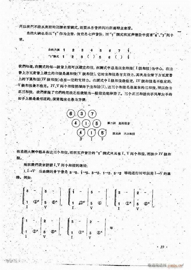 手风琴伴奏编配法 目录前言 1 60(手风琴谱)21