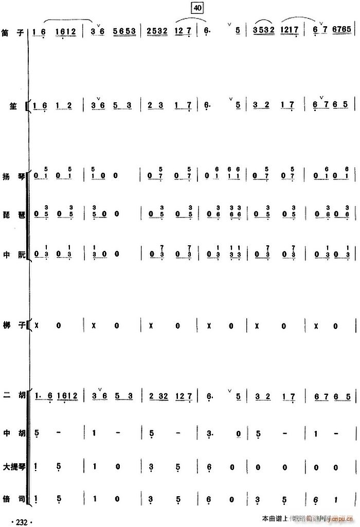 庆丰收 民乐 232(总谱)1
