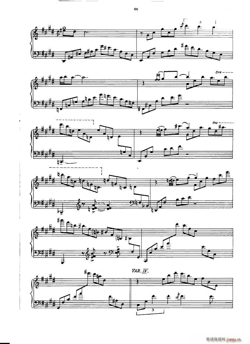 Gulda Variations Variations(十字及以上)7