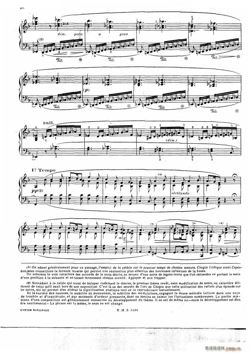 Chopin Cortot 4 Ballades(钢琴谱)26