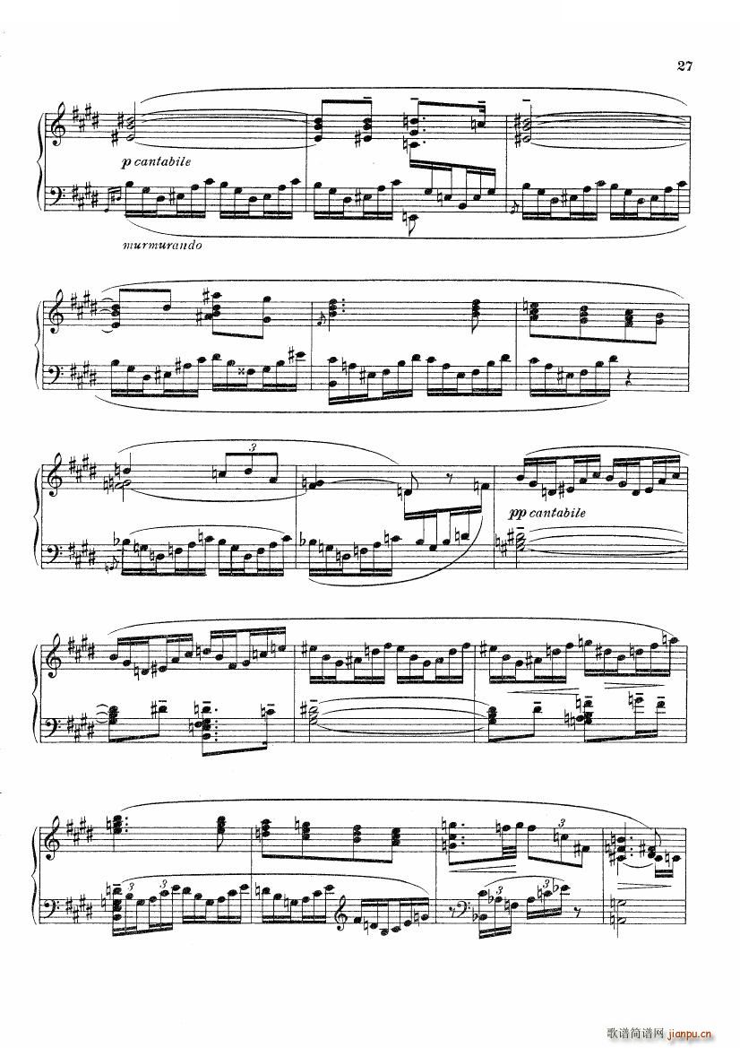 Bax Sonata No 3 Sonata No 3(十字及以上)26