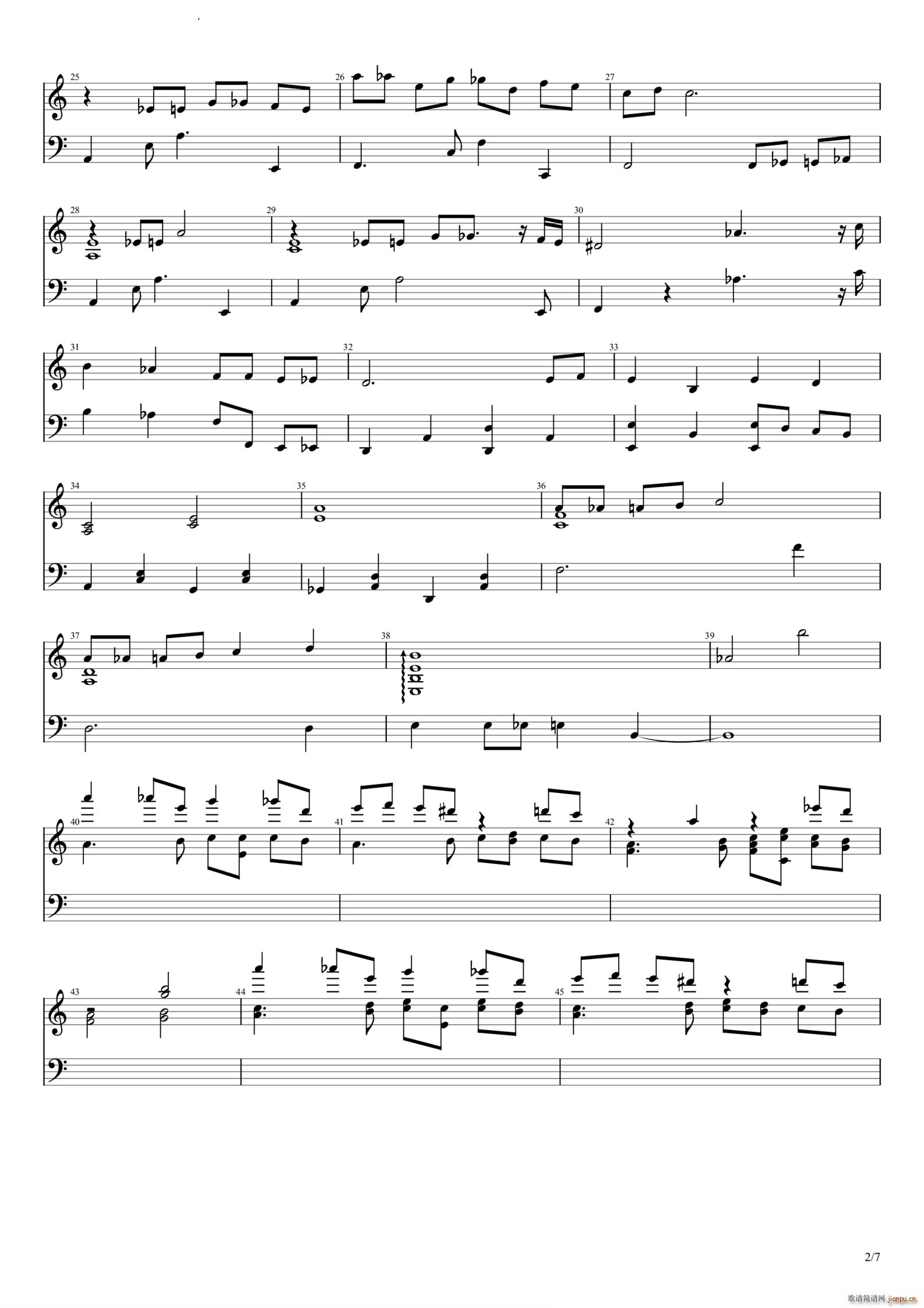 植物大战僵尸2摩登时代(吉他谱)3