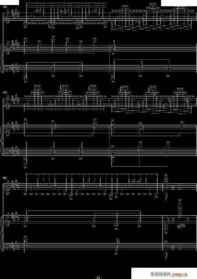 变奏曲 花香的随想(钢琴谱)41