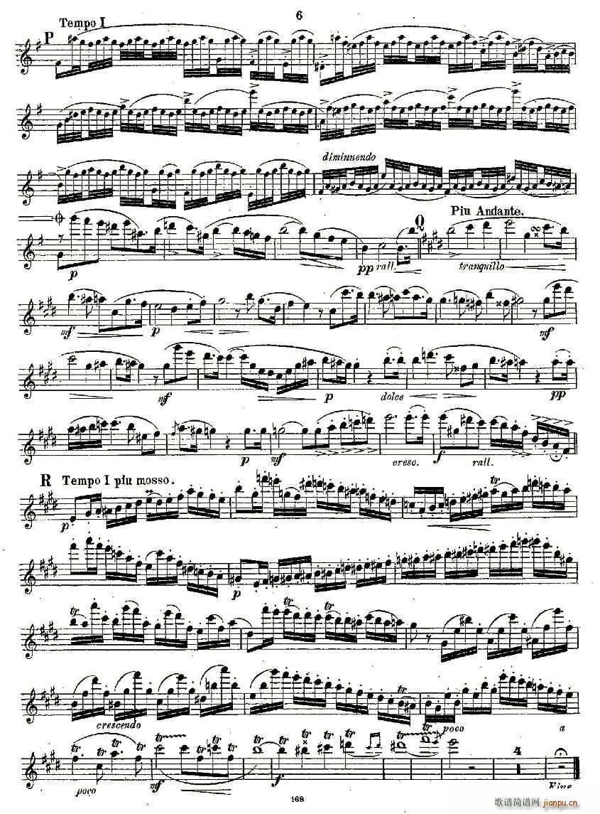 Concertstück . Op. 3. - flute part only(十字及以上)6