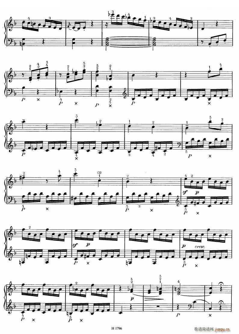 Benda 16 Sonatas 三 16 Sonatas 三(十字及以上)13