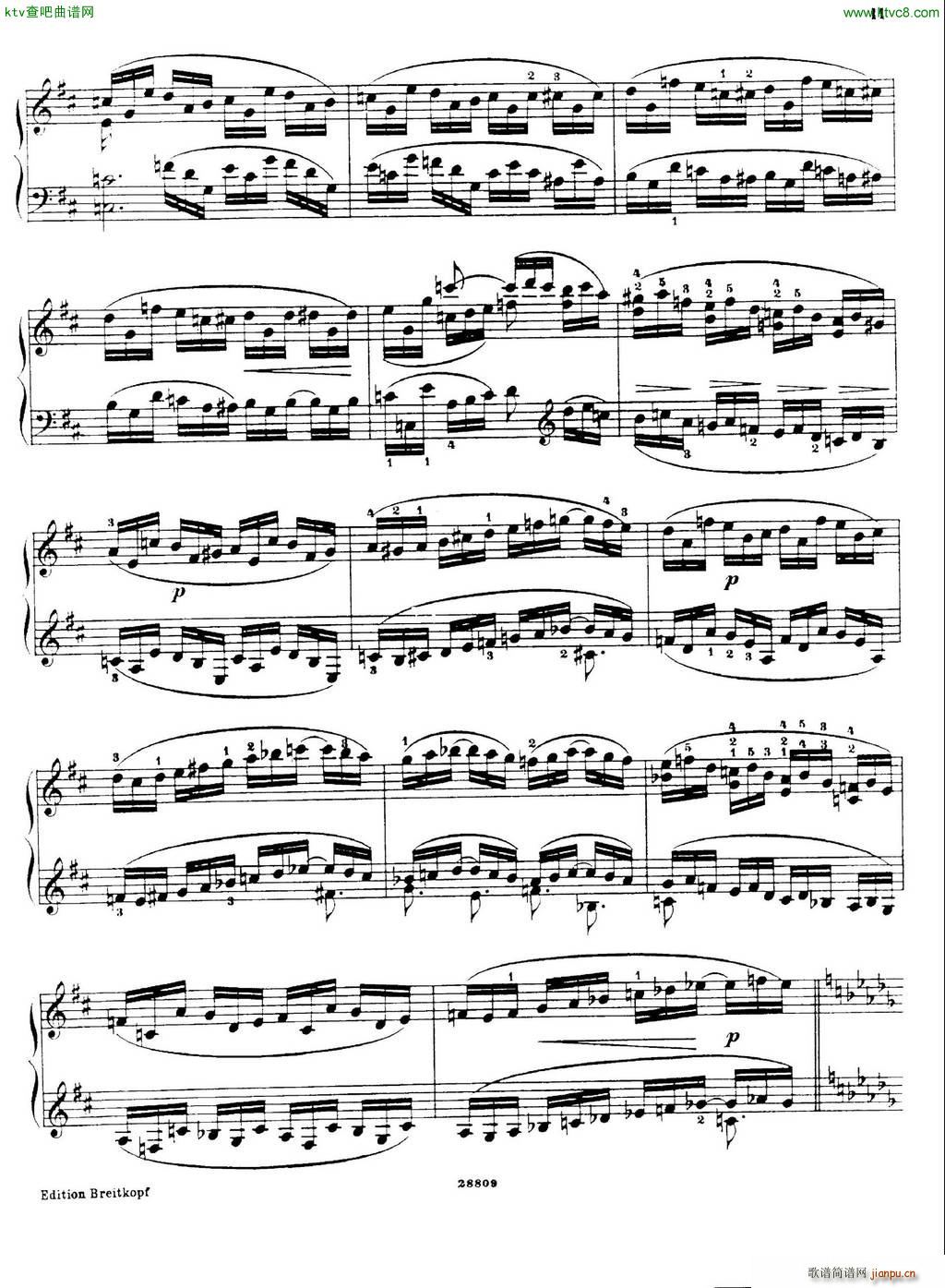 Busoni Etudes 5(钢琴谱)11