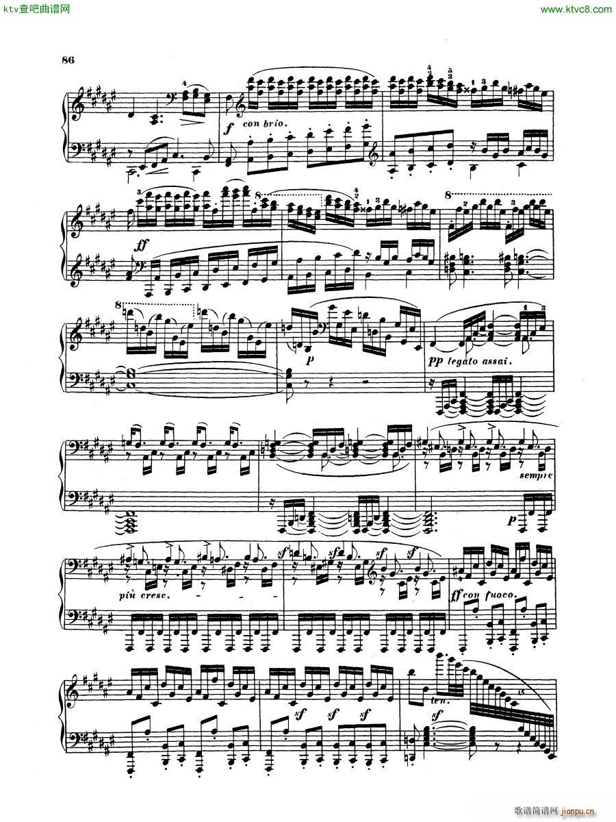 Hummel Sonata in F sharp minor Op 81(钢琴谱)13